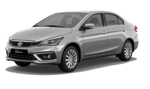 Belta: "Enjoy comfort and reliability with the Toyota Belta Saloon, available at Thika Toyota."