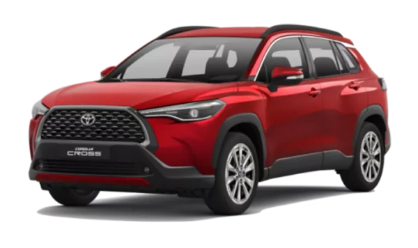 Corolla Cross: "Discover the sleek and efficient Toyota Corolla Cross at Thika Toyota."