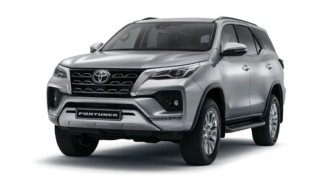 Fortuner: "Command the road with the Toyota Fortuner, available now at Thika Toyota."