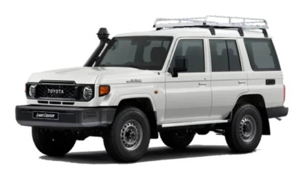 Land Cruiser 76: "Experience unparalleled off-road performance with the Toyota Land Cruiser 76 at Thika Toyota."