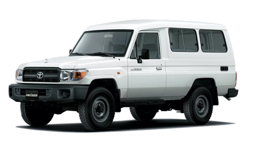 Land Cruiser 78: "Explore the great outdoors with the Toyota Land Cruiser 78 from Thika Toyota."