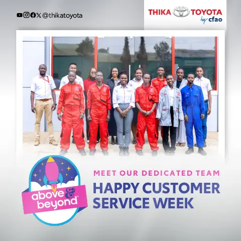 Thika Toyota Customer Service Week