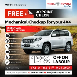 FREE 30 Point 4x4 Mechanical Checkup! 🆓🚗🔧