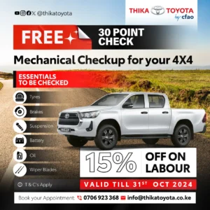 Hilux FREE 30 Point 4x4 Mechanical Checkup! 🆓🚗🔧